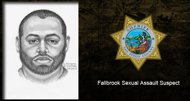 Sketch Released of Fallbrook Sexual Assault Suspect