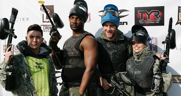 Celebrities+Raise+Money+Playing+Paintball+in+PEACE+Fund+Games