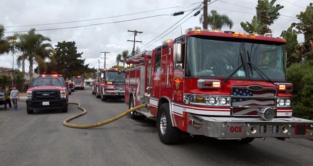 Oceanside+Firefighters+Contain+Fire+to+Motor+Home+near+Residence