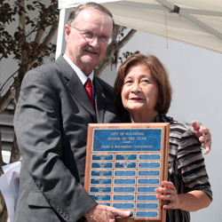 Silvia Spiva Named Oceanside Senior Citizen of the Year, 2016