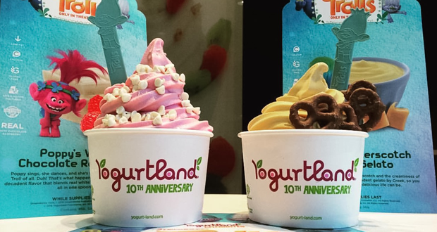 Yogurtland Brightens Holiday Season with DreamWorks, Trolls, Inspired Flavors