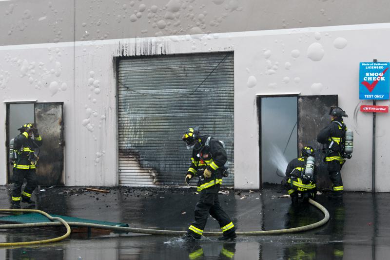 Two Alarm Fire Destroys Oceanside Surfboard Manufacturing Shop-Updated