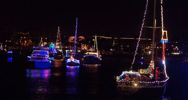 Oceanside Yacht Club Presents the Parade of Lights, Dec 10