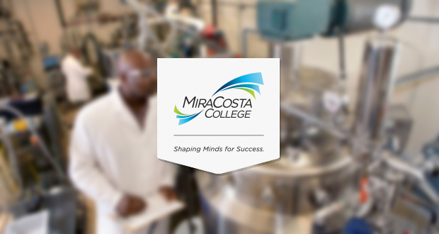 Apply Now for MiraCosta’s Bio-manufacturing Bachelor’s Degree Program