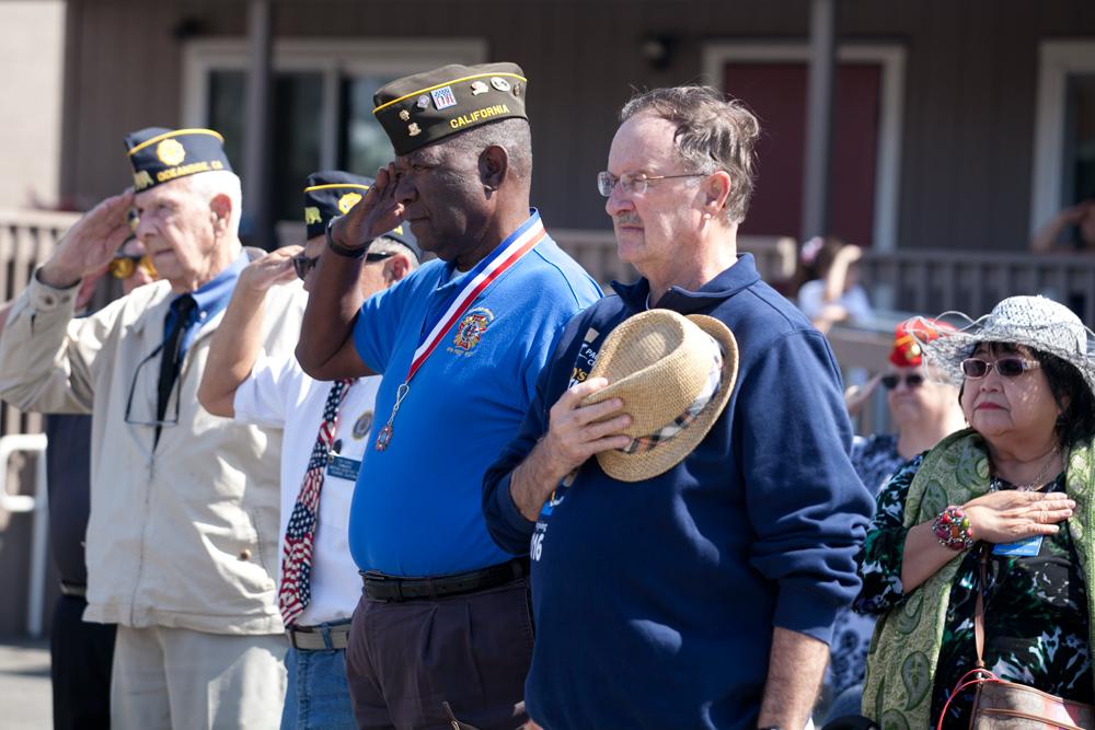 Snapshots from the Flag Retirement Ceremony plus the 5th Annual South O' Car Show