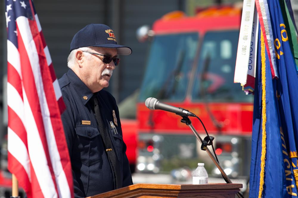 Snapshots from the Flag Retirement Ceremony plus the 5th Annual South O' Car Show