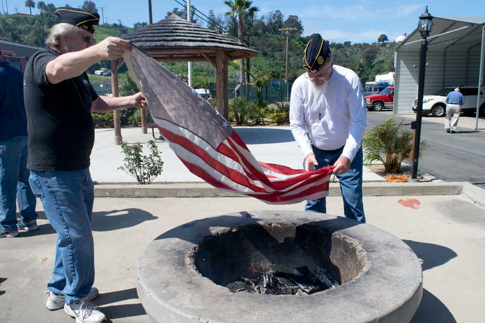 Snapshots from the Flag Retirement Ceremony plus the 5th Annual South O' Car Show