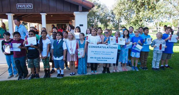 Old Mission San Luis Rey Historic Foundation's Scholars for Tomorrow Awards