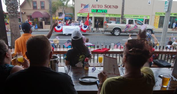 O'Side Parade Watchers Offered Variety of Dining Choices Open Along the Parade Route