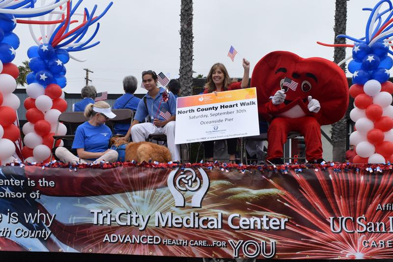 Snapshots from the 2017 Tri-City Medical Center-Oceanside Independence Parade