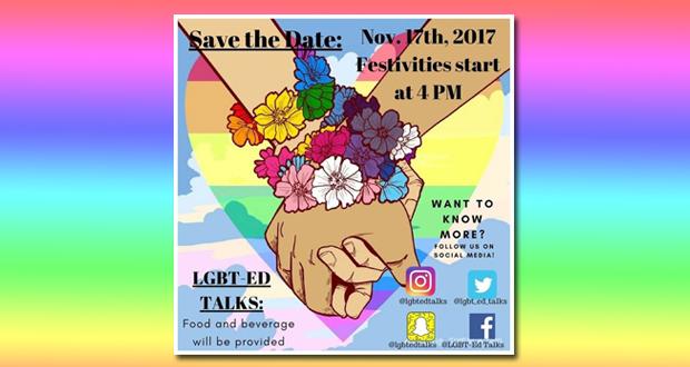 LGBT-ED Talks! at MiraCosta College-November 17-Updated