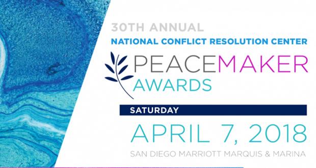 National+Conflict+Resolution+Center+Presents+the+30th+Annual+Peacemaker+Awards+Dinner-April+7