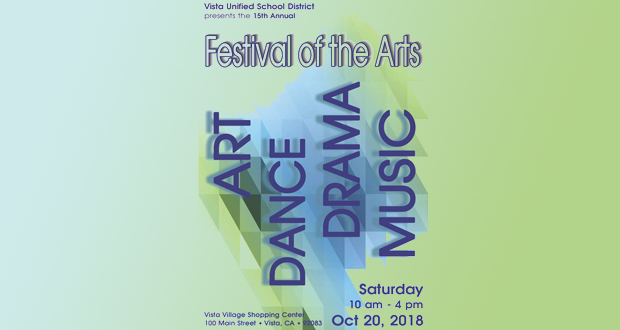 Vista Unified School District Festival of the Arts- October 20