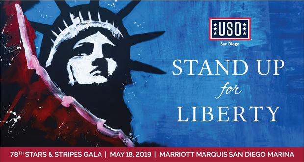 USO+San+Diego%E2%80%99s+78th+Annual+Stars+and+Stripes+Gala%3A+Stand+Up+for+Liberty+will+take+place+on+May+18%2C+2019