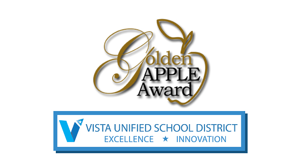 Vista+Unified+School+District+Names+2019+Golden+Apple+Recipients