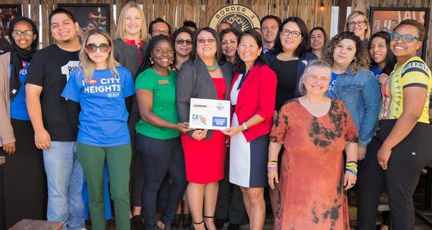 "Count Me 2020 Coalition" and SANDAG's San Diego Census Kick-off with leaders from the federal and state census, the County of San Diego and City of San Diego. (Photo courtesy: SANDAG)