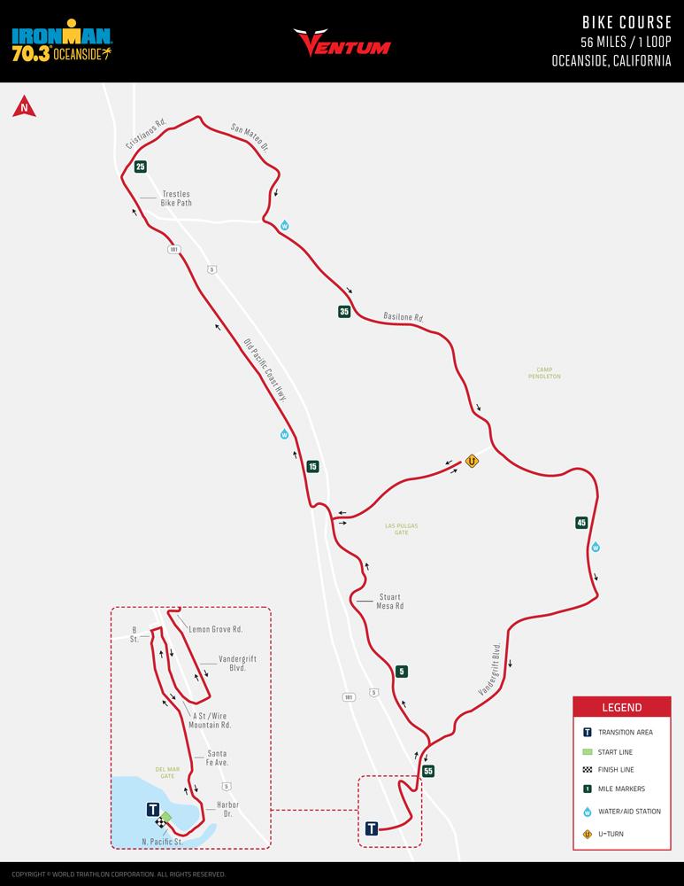 Shuttle Buses Available for 2019 IRONMAN 70.3 Oceanside- April 6