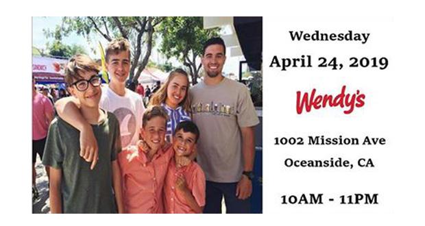 Wendy's Donation Day- April 24