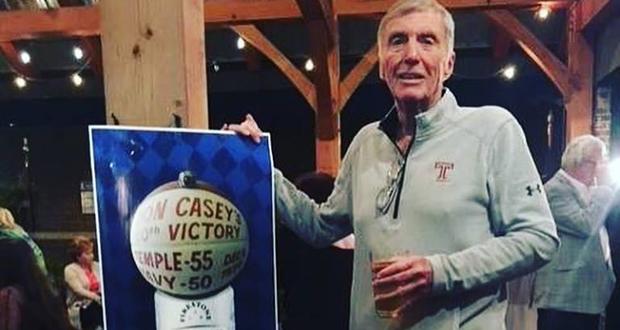 Don Casey at the Temple University Athletics Hall of Fame (Photo courtesy: The ALS Association Greater San Diego Chapter)