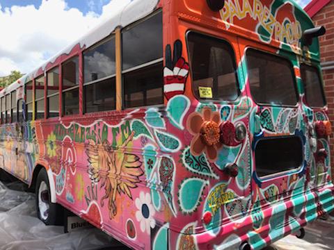 Fallbrook High-Rez Radio Hippie Bus Hits the Road