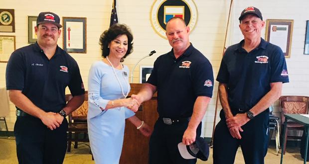 GFWC Woman’s Club of Oceanside Donates Proceeds from Chili Cook-off to Oceanside Firefighters’ Association