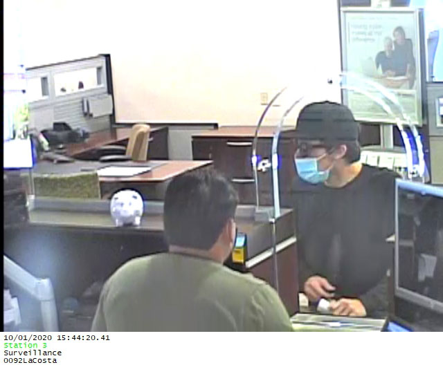 Carlsbad+Police+Department+Seeks+Community+Assistance+to+Identify+Bank+Robbery+Suspect