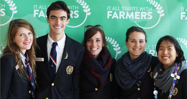 Former Youth Ambassadors at the U.S. Pavilion, Expo 2015 Milan, Italy-American Food 2.0, United to Feed the Planet (Photo courtesy: Global Ties U.S.)