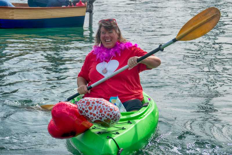 Snapshots from the Sweetheart Paddle Event at O'side Harbor