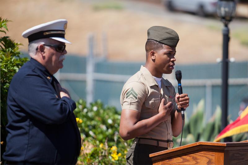 2021 Old Glory Retirement Ceremony