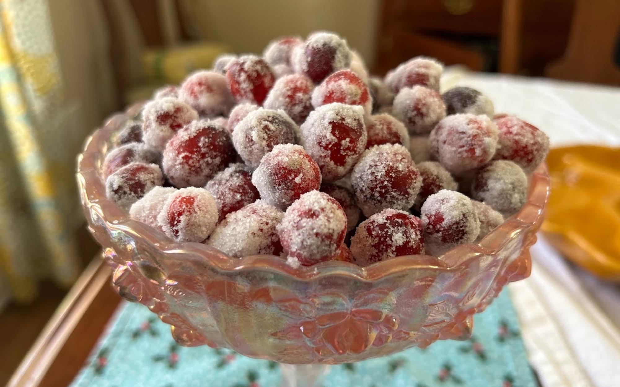 Sugared Cranberries - Culinary Hill