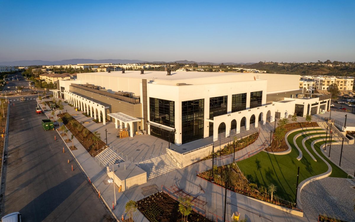 Monday, Sept. 16, marked the official opening of Frontwave Arena, a new multipurpose sports and entertainment venue located in Oceanside's El Corazon Park. (Frontwave Arena photo by Kailoa Powers)