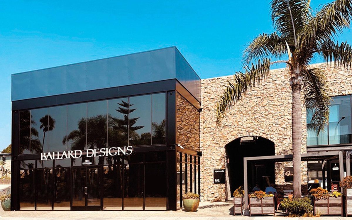 Ballard Designs’ Solana Beach location, the brand’s first California retail footprint, opened in September. (Ballard Designs photo)