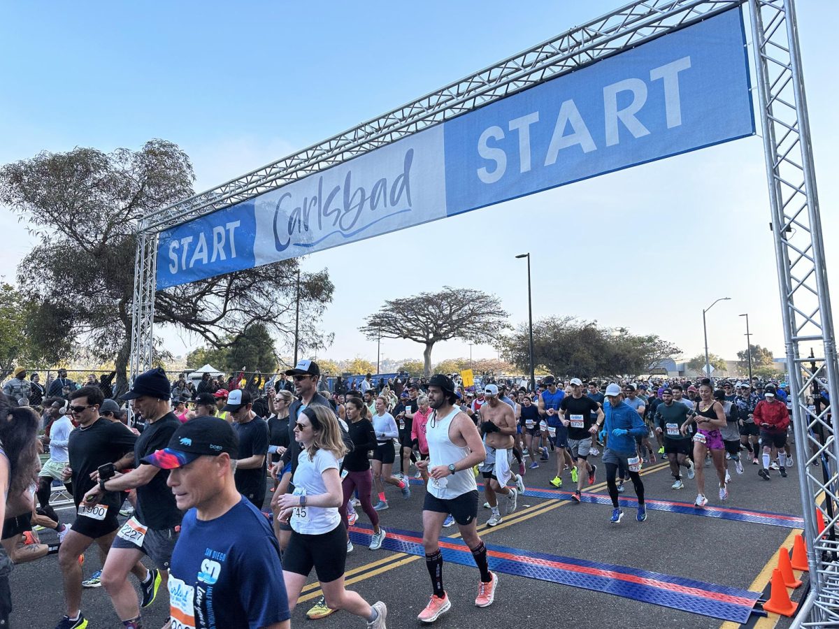 Runners participate in the 35th annual Carlsbad Marathon, Half Marathon & 5K on Jan. 18. (Photo courtesy of Treat Public Relations)