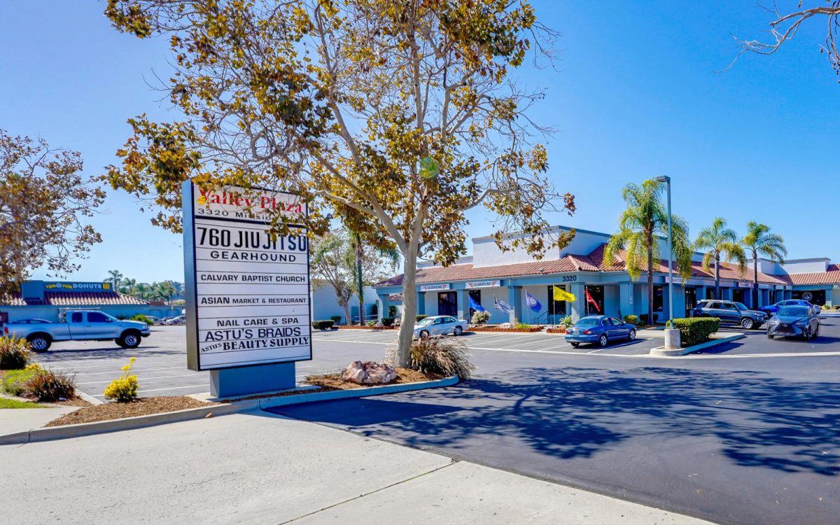 Valley Plaza in Oceanside was recently purchased by Family Health Centers of San Diego. (Urban Property Group photo)